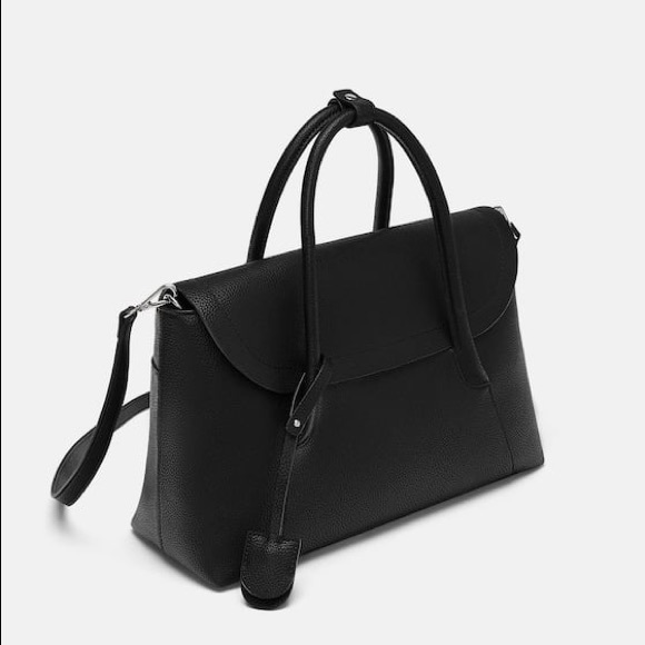 zara computer bag